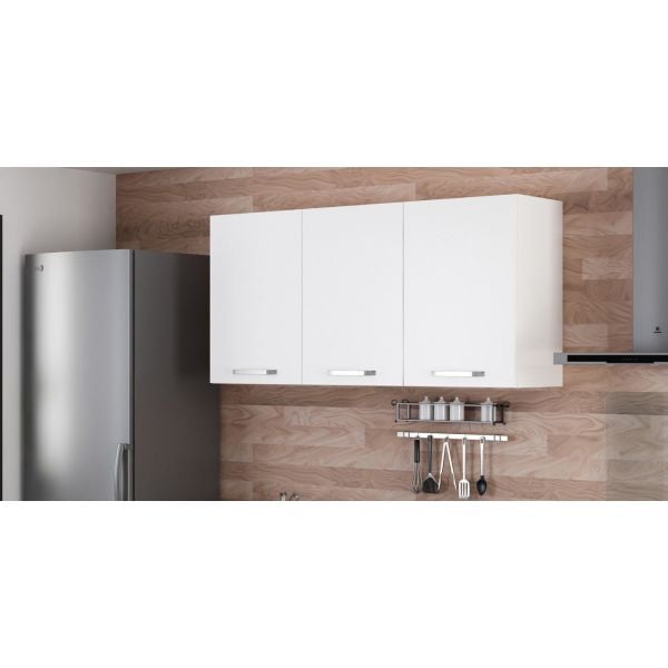 Minar 150 cm Kitchen Cabinet White 150-B2-Upper Module