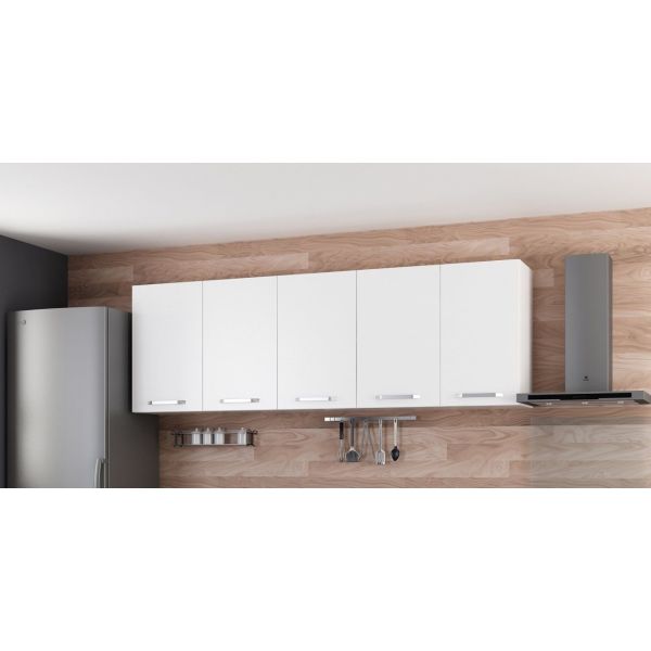Minar 220 Cm 220-B3-top Modular Kitchen Cabinet White