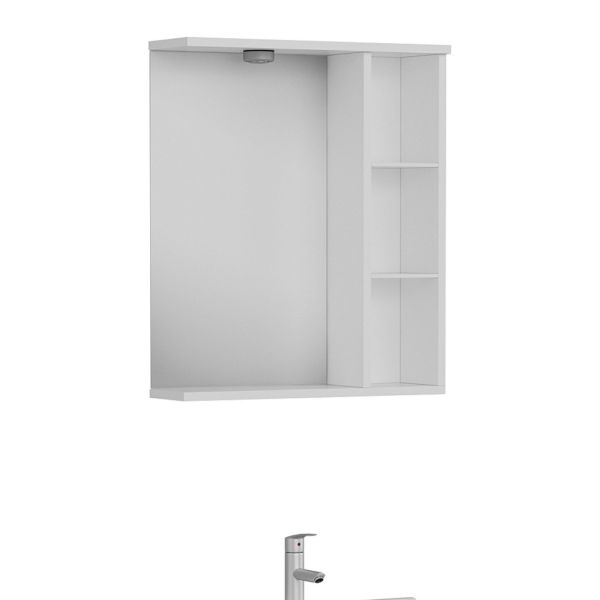 Minar Banyo Dolabı Üst 65Cm 1K1A Beyaz