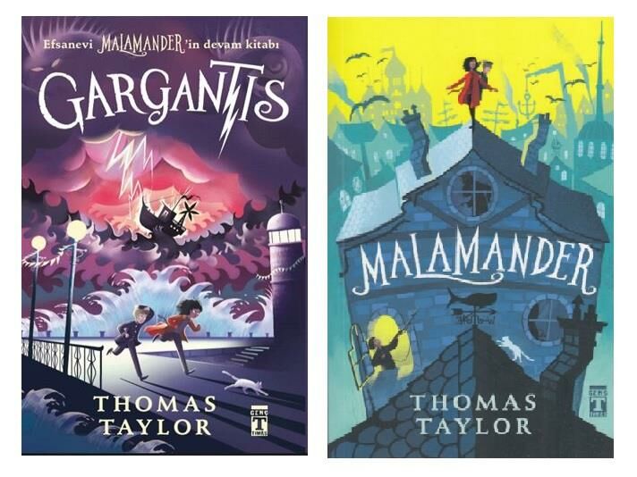 Thomas Taylor Gargantis + Malamander 2 Kitap