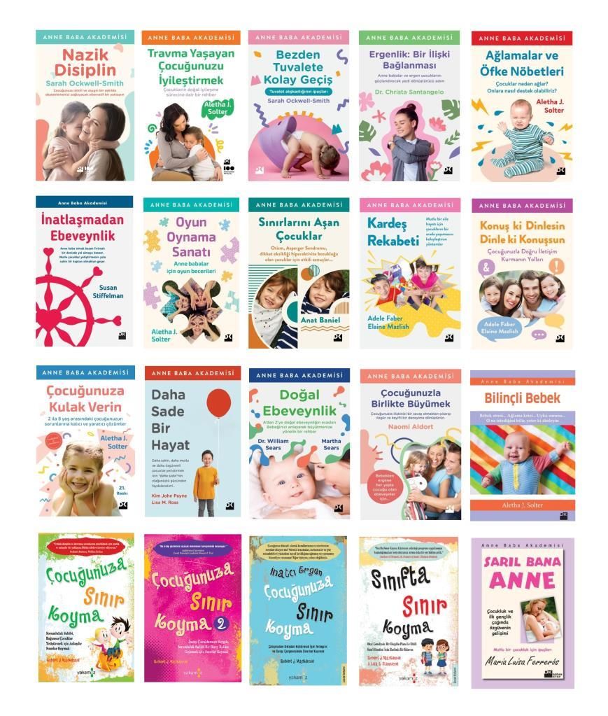 Anne Baba Akademisi Aile Çocuk Seti (20 Kitap)