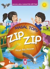 Masal Topu Zıp Zıp - Masallarla Karakter Eğitimi (Fleksi Cilt) ASİYE ASLI ASLANER