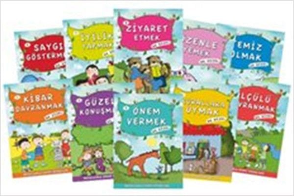 Masallarla Görgü Kuralları Set - (10 Kitap) MÜNİRE ŞAFAK
