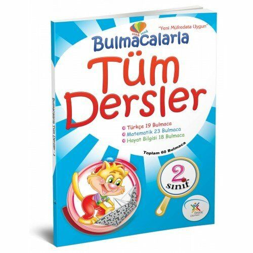 5 Renk 2. Sınıf Bulmacalarla Tüm Dersler