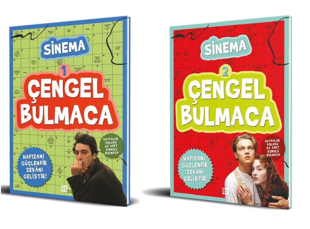 Sinema Çengel Bulmaca Seti (2 Kitap)