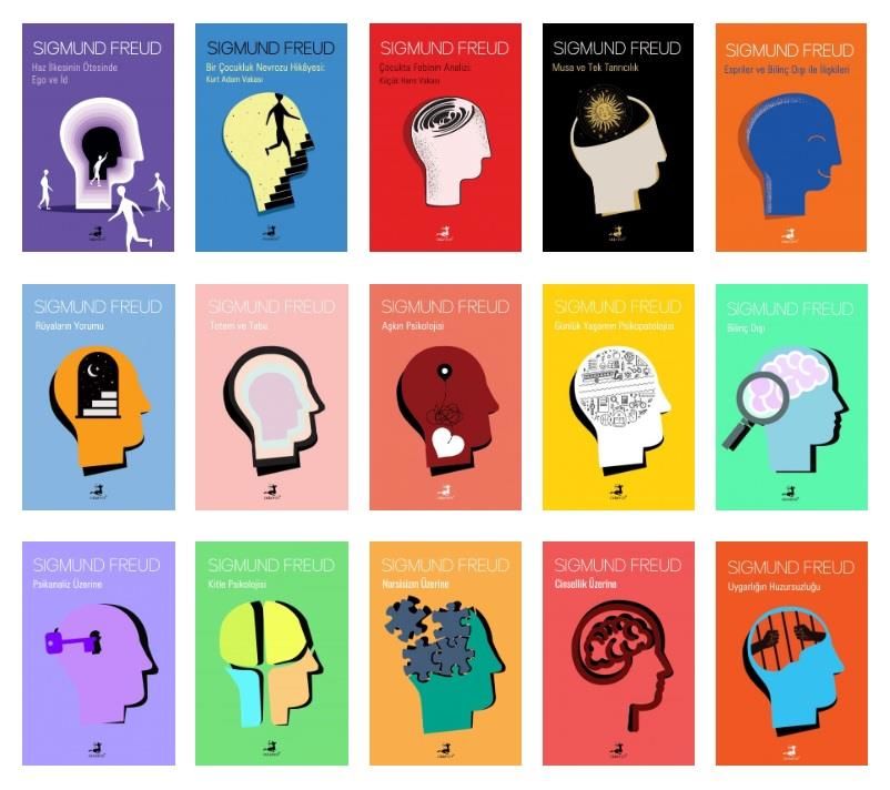 Sigmund Freud Seti 15 Kitap