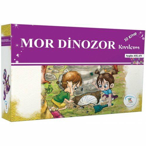 5 Renk 4. Sınıf Mor Dinozor Kıvılcım Hikaye Seti 10 Kitap