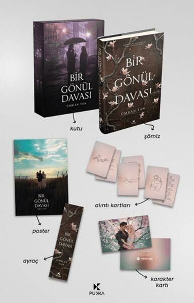 Bir Gönül Davası Ciltli Kutulu Set ÜMRAN TAN