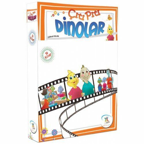 5 Renk 1. Sınıf Çıtı Pıtı Dinolar 10 Kitap