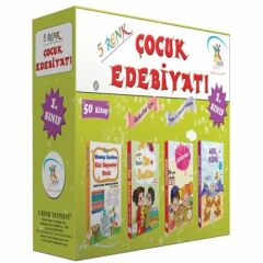 5 Renk 1. Sınıf Çocuk Edebiyatı Hikaye Seti 50 Kitap