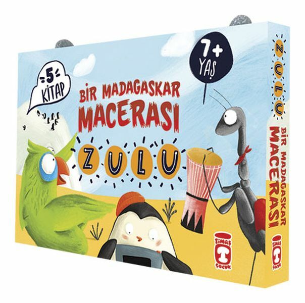 Zulu - Bir Madagaskar Macerası - Set (5 Kitap) ÖMÜR UZEL