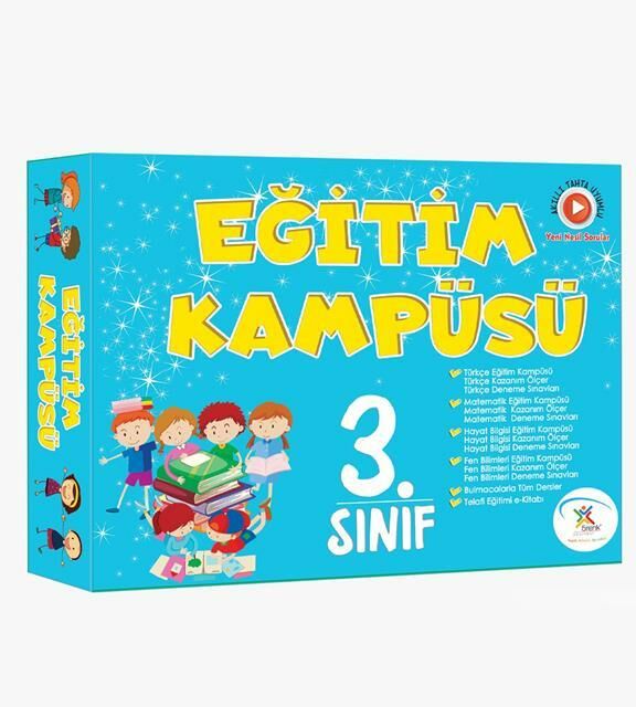 5 Renk 3. Sınıf Eğitim Kampüsü 5 Kitap Set