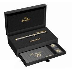 Scrikss Heritage Roller Kalem Siyah Altın