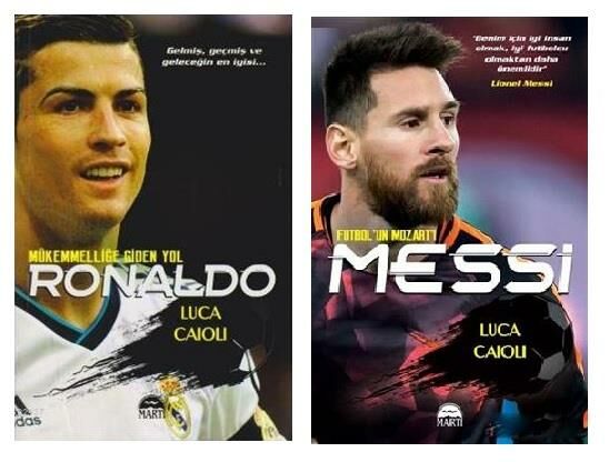 Martı Messi + Ronaldo 2 Kitap