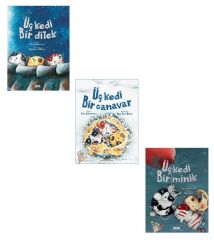 Sara Şahinkanat Üç Kedi Seti (3 Kitap)