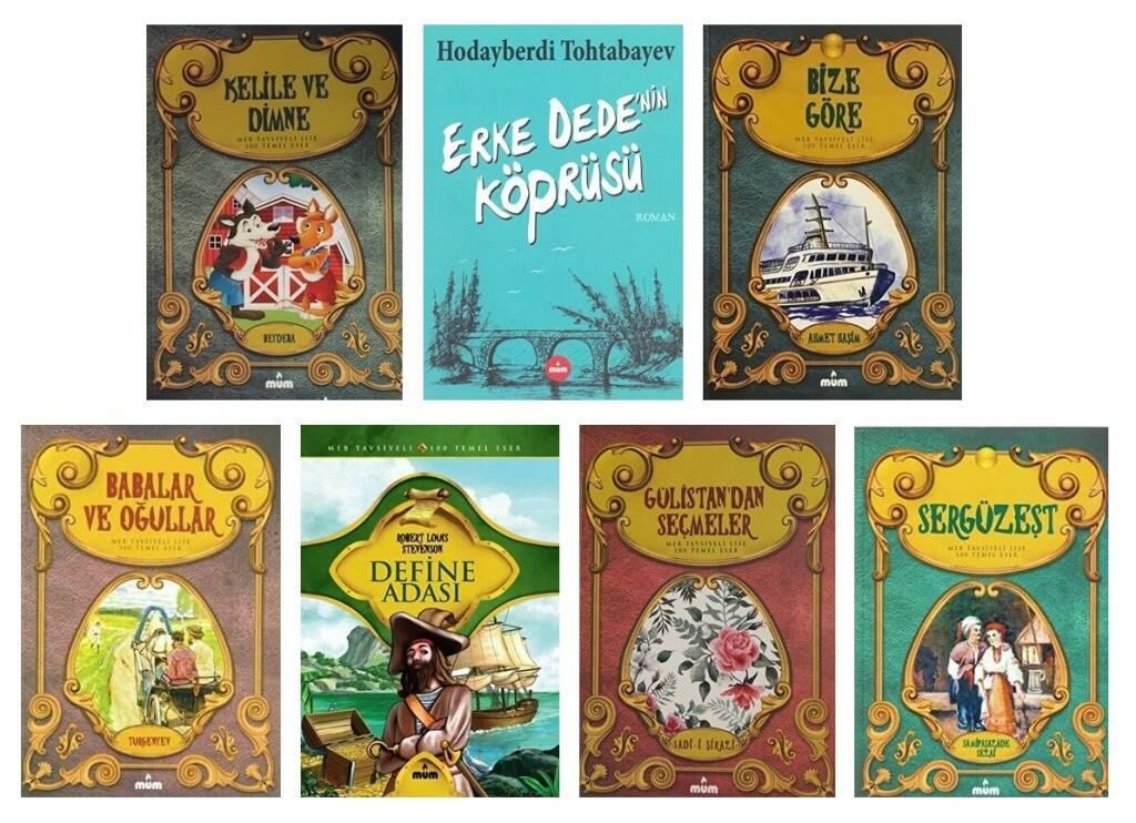Lise Meb Tavsiyeli 100 Temel Eser Set 7 Kitap