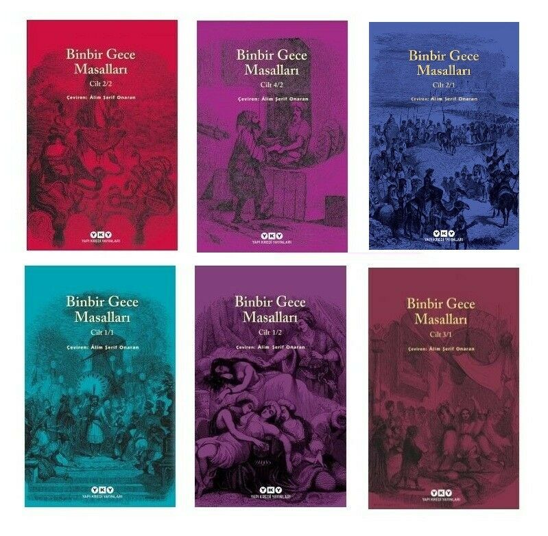 Binbir Gece Masalları Seti (6 Kitap)