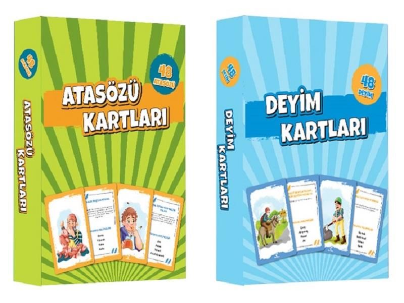 Safkan Kids Atasözü ve Deyim Kartları 2 Kutu Set