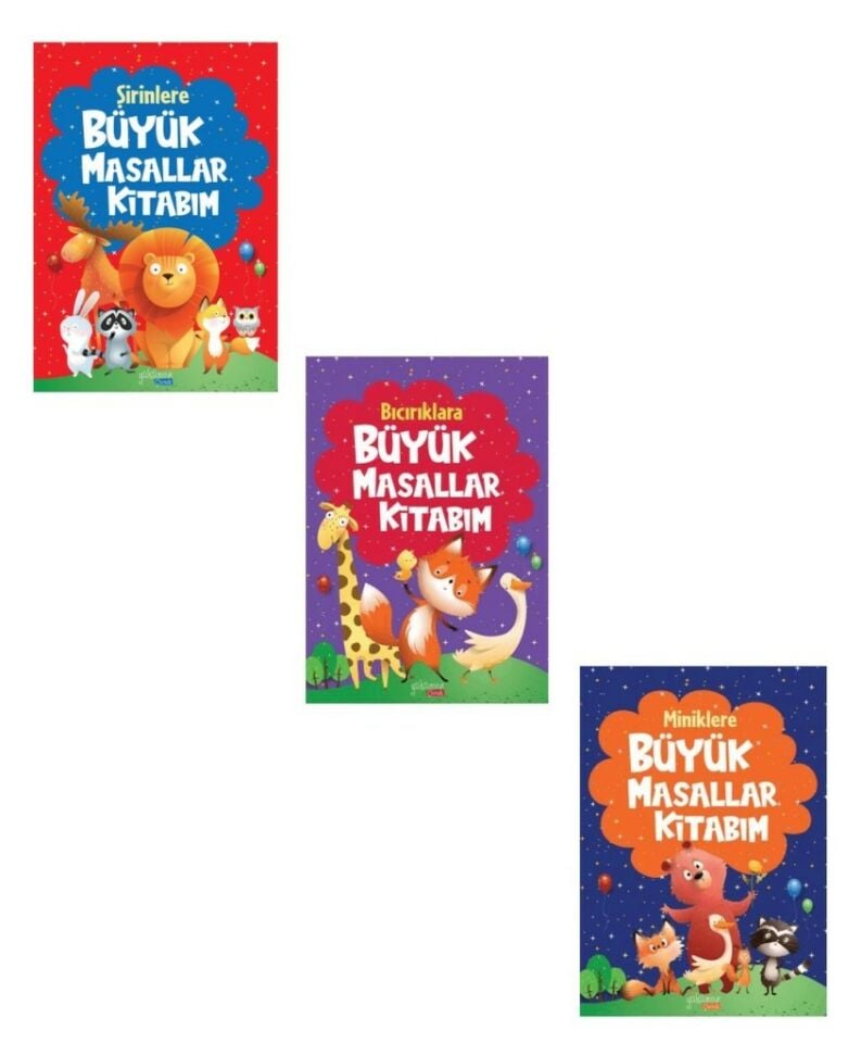Büyük Masallar Kitabım Seti 3 Kitap