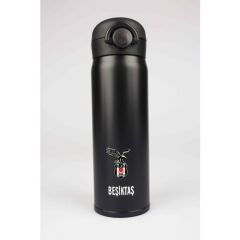 Beşiktaş Orjinal Lisanslı Çelik Termos 500 ml Kilitli
