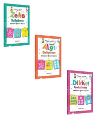 Kukla Zeka Geliştirme Dikkat Geliştirme Algı Geliştirme Seti 3 Kitap (4+ Yaş)
