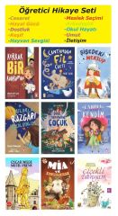 Çantamdan Fil Çıktı Seti 9 Kitap (Korkak Bir Kahraman + Şişedeki Mektup + Göğe Tırmanan Çocuk + Atlarla Rüzgarı Yakalayalım + Mia ve Bazı Şekerli Şeyler + Canım Kendim + Mutlu Prens + Çiçekli Dünyam)