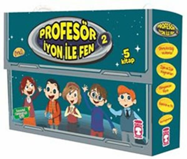 Profesör İyon İle Fen 2. Set  5 Kitap