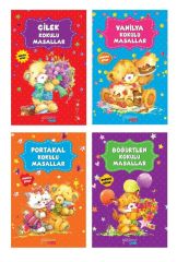 Kokulu Masallar Seti Yeni Kapak 4 Kitap (Portakal Kokulu- Böğürtlen Kokulu-Çilek -Vanilya Kokulu)