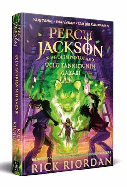 Percy Jackson Ve Olimposlular Yeni Üçleme 2-Üçlü Tanrıça’Nın Gazabı RICK RIORDAN
