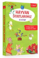 Pinokyo 1. Sınıf Hayvan Dostlarımız Serisi 10 Kitap
