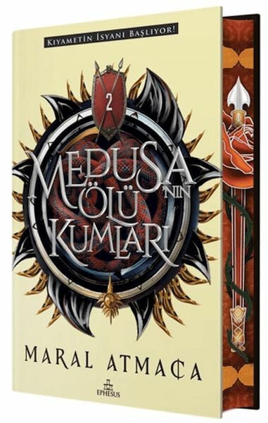 Medusa'nın Ölü Kumları 2 Yan Boyamalı Ciltli Özel Baskı MARAL ATMACA