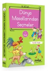 Pinokyo 1. Sınıf Dünya Masallarından Seçmeler 10 Kitap Set Heceli