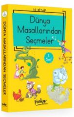Pinokyo 1. Sınıf Dünya Masallarından Seçmeler 10 Kitap Düz Yazı
