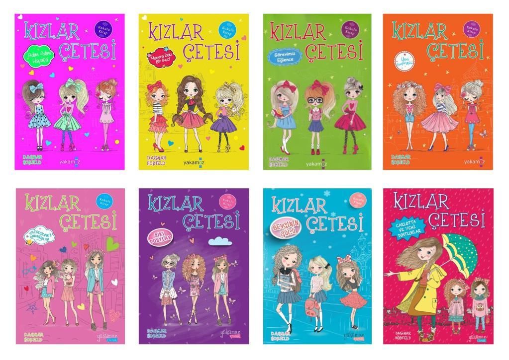 Kızlar Çetesi Seti (8 Kitap)