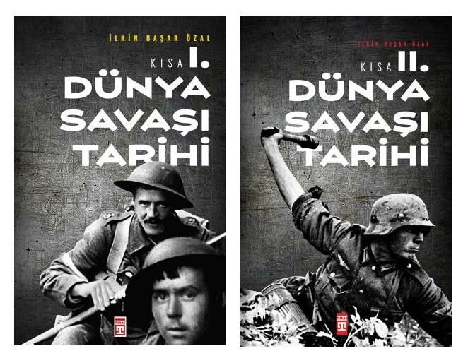 Kısa 1. Dünya Savaşı Tarihi + Kısa 2. Dünya Savaşı Tarihi 2 Kitap