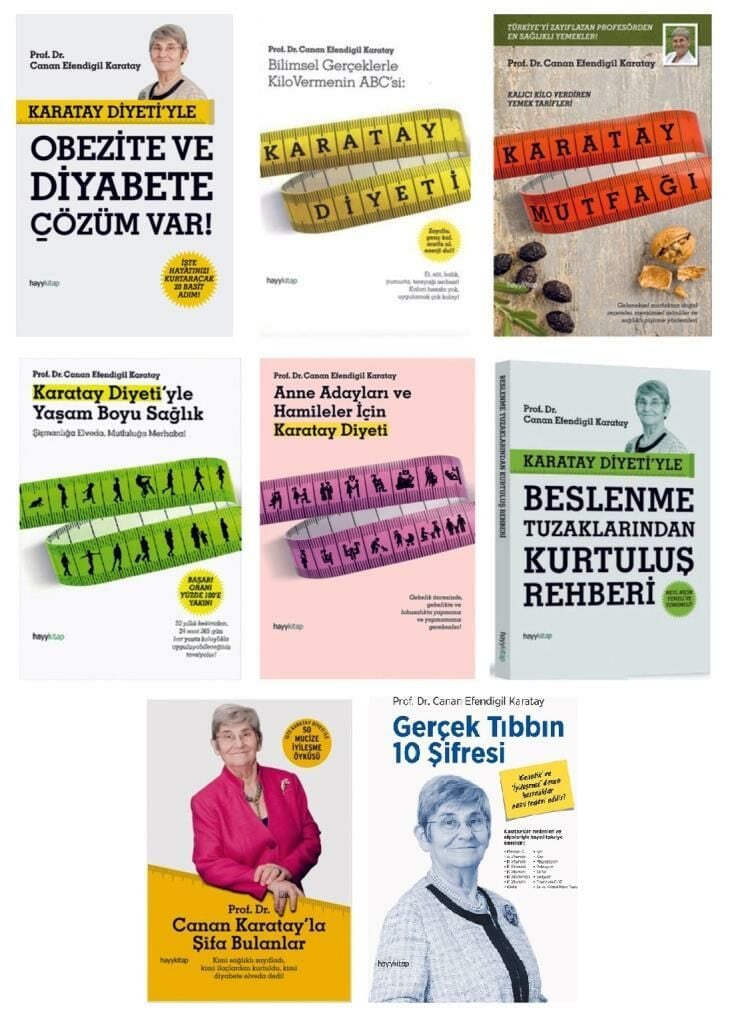 Prof. Dr. Canan Karatay Seti 8 Kitap