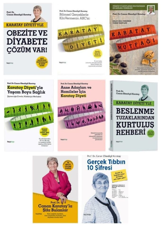Prof. Dr. Canan Karatay Seti 8 Kitap