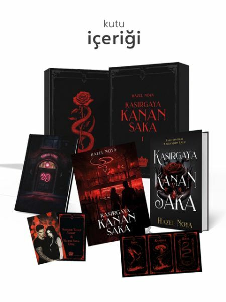 Kasırgaya Kanan Saka 1 Hediyeli Özel Kutu Ciltli HAZEL NOYA