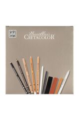 Passion Box Drawing Set Premium Çizim Seti Ahşap Kutu 25 Parça
