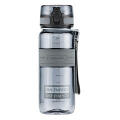 Uzspace Pipetli Trıtan Matara 650 Ml Gri