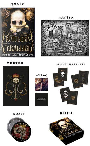 Kötülerin Krallığı Hediyeli Özel Kutu KERRİ MANİSCALCO