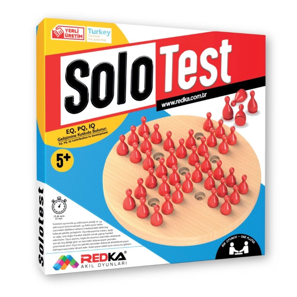 Redka Solo Test Zeka Akıl Oyunları