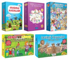 Parıltı Orka 1. Sınıf Hikaye Seti 5 Kutu 65 Kitap