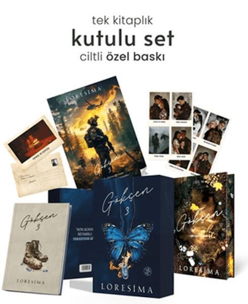 Gökçen 3 Güz Yağmurları Hediyeli Özel Kutu LORESİMA