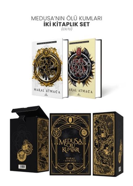 Medusa'nın Ölü Kumları İki Kitaplık Set MARAL ATMACA