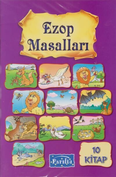 Parıltı 1. Sınıf Ezop Masalları 10 Kitap Takım