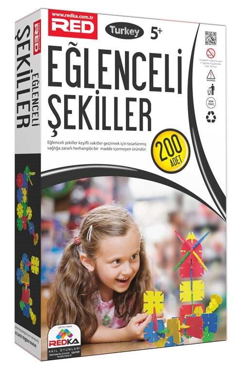 Redka Eğlenceli Şekiller 200 Lü Zeka Akıl Oyunları