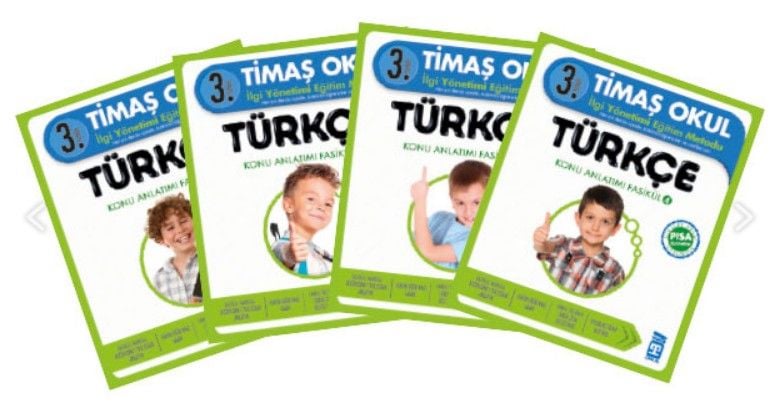 Timaş 3. Sınıf Türkçe Konu Anlatımlı 4 Kitap