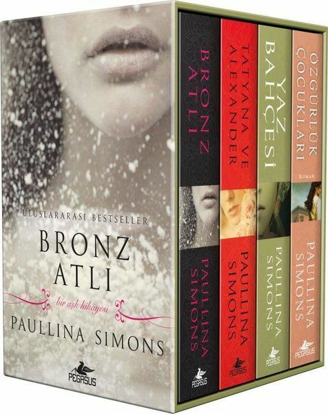 Bronz Atlı Serisi Kutulu Özel Set 4 Kitap Takım PAULLİNA SİMONS