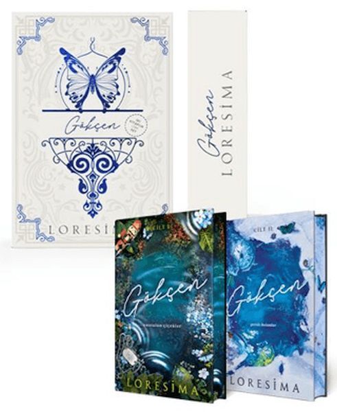 Gökçen İki Kitaplık Set Özel Baskı LORESİMA